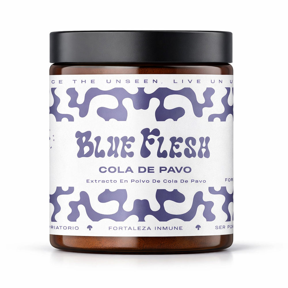 Cola de Pavo Blue Flesh, suplemento alimenticio