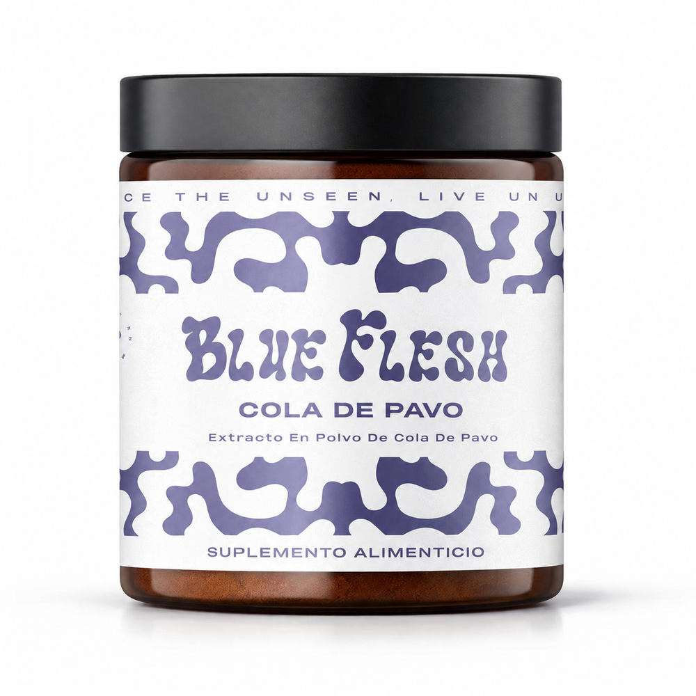 Cola de Pavo Blue Flesh, suplemento alimenticio