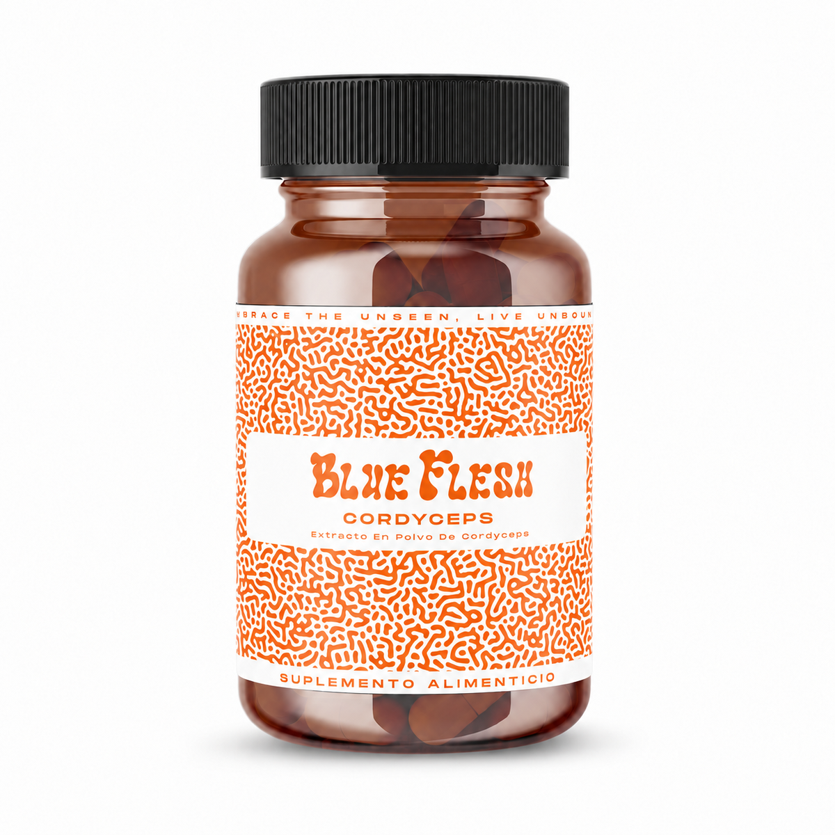 Cordyceps militaris: extracto en polvo 100 g o 60 cápsulas | Blue Flesh