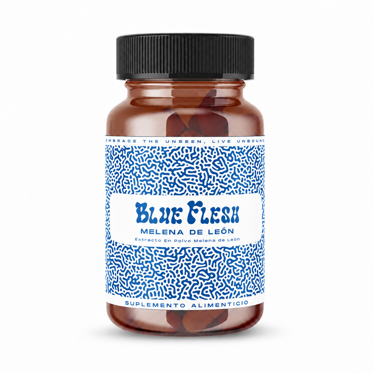 Melena de León: extracto en polvo 100 g o 60 cápsulas | Blue Flesh